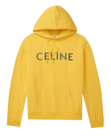 Yellow Celine Hoodie