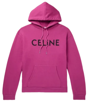Purple Celine Hoodie